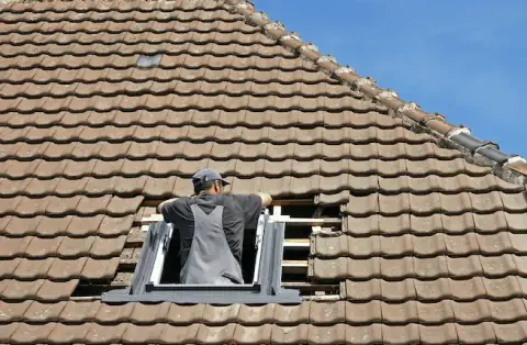 Pose de velux - Henvic